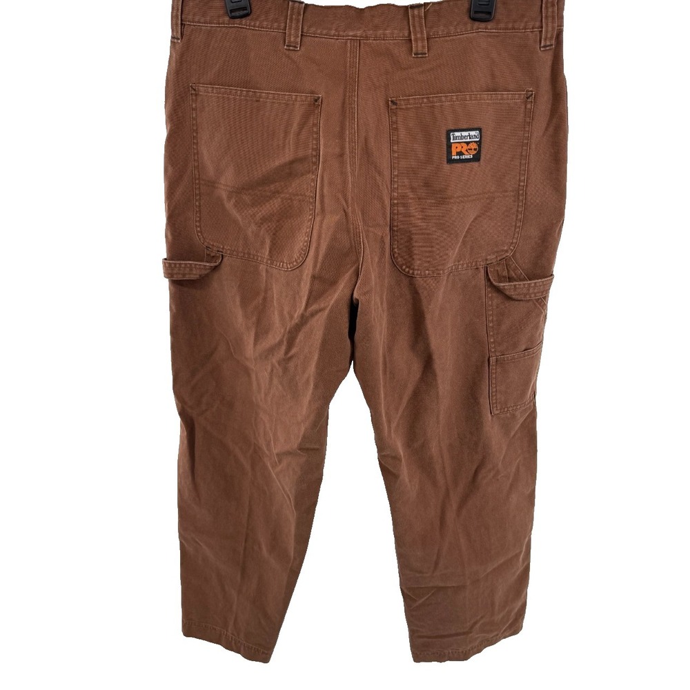 Timberland‎ Pro Series Brown Workwear Utility Carpenter Jeans Pants Mens 36x 30